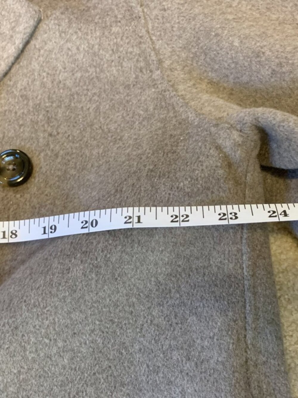 MANGO Handmade Oversized Wool Coat XL Medium Brown - Picture 15 of 15